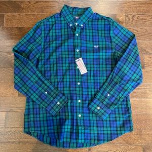 Men’s Vineyard Vines Blackwatch Slim Fit L NWT